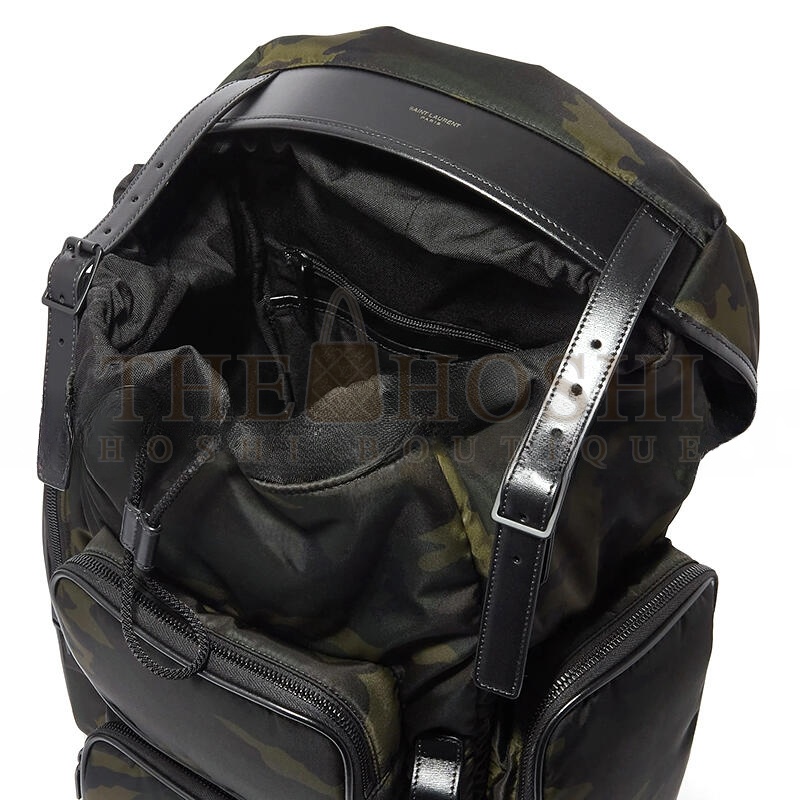 Y51 CITY MULTI-POCKET BACKPACK IN SMOOTH LEATHER 215473399 (42*34*22cm) Master Quality